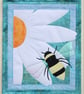 Iridescent Bee Art Quilt Pattern  - Image 1