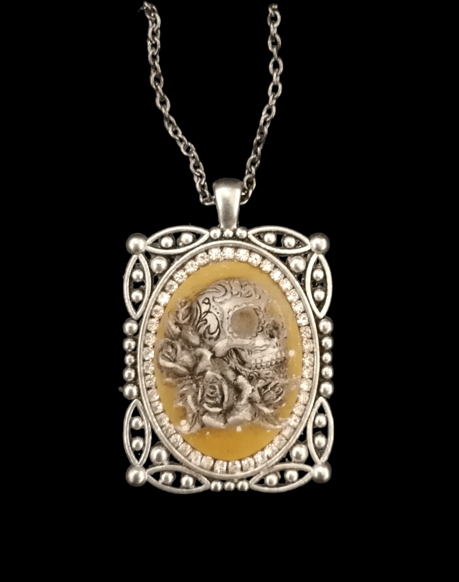 Gothic Cameo style necklace