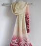 LIMITED EDITION SILK VISCOSE DEVORE VELVET SCARF - Image 2