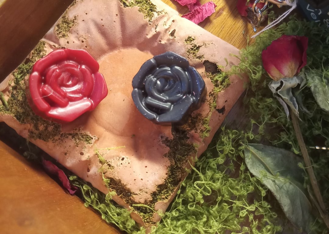 Wax Melts Thorn Rose Dark Rose Musk Soy Highly Scented Handmade Home Fragrance