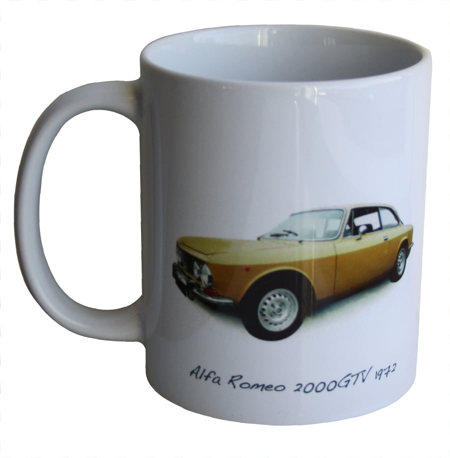 Alfa Romeo 2000GTV 1972 - 11oz Ceramic Mug for the Enthusiast