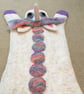 Hand Needle Felted Rainbow Unicorn Rug - Image 5