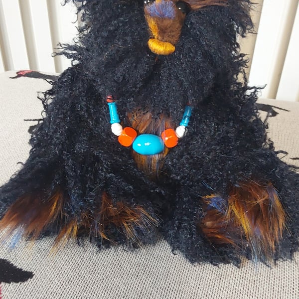 Handsewn collectors artist bear, one of a kind Gilbert 