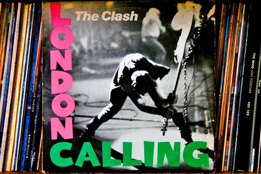 The Clash London Calling LP Album Cover Photograph Print