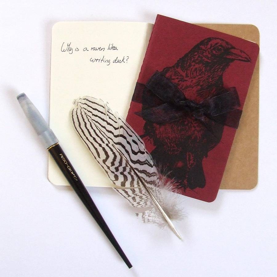 Red Raven Moleskine Notebook