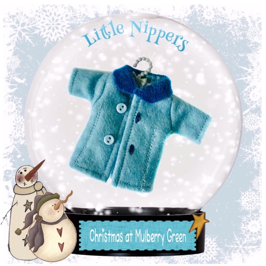 Little Nippers’ Wedgewood Blue Coat