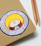 I Smiled when I was grumpy sticker! - Image 2
