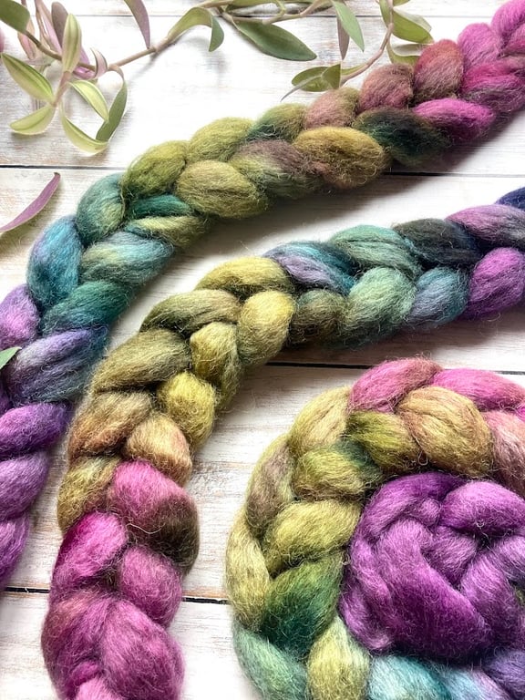 Gotland Spinning fibre 100g Mistle 