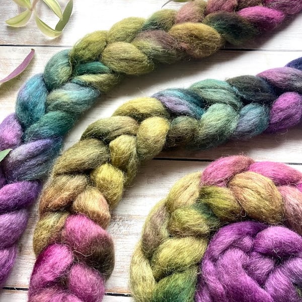 Gotland Spinning fibre 100g Mistle 