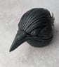 'Astrum', a black porcelain crow idol. - Image 2