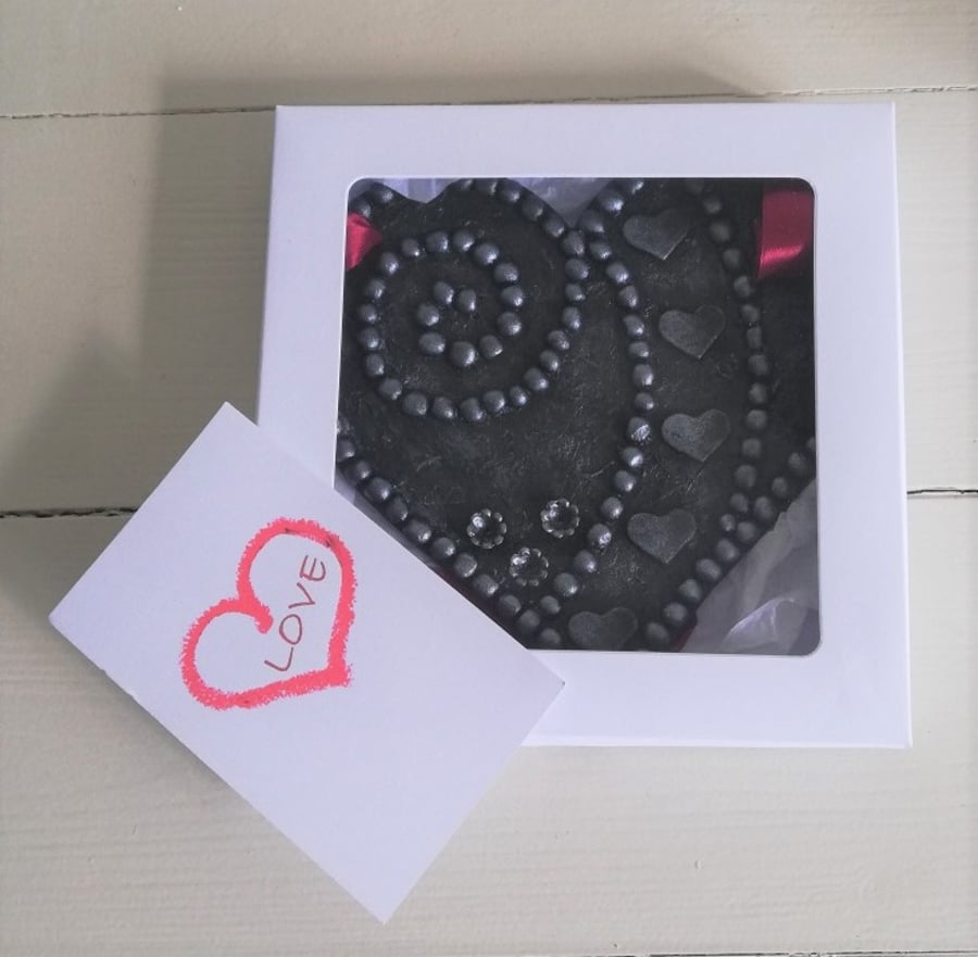 Greeting Heart (15cm) – for that special occasion or just because . . .