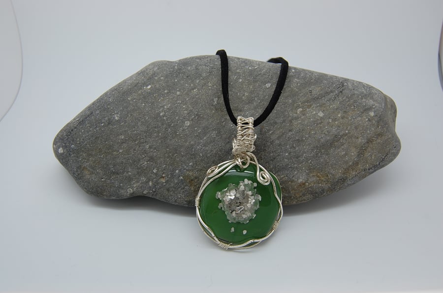 Large Green Pendant