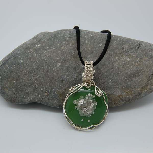 Large Green Pendant