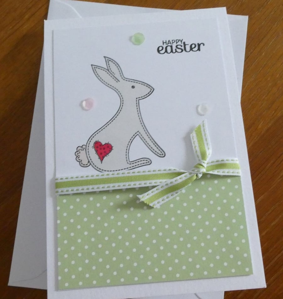 Rabbit Easter Card