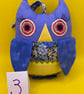 Fabric Owl Pincushion for a Stitcher to Use or Decorate Their Workroom.  - Image 6