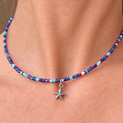 Starfish and Seed Beads Necklace