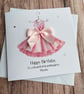 Ballerina Personalised Birthday Card For Her Ballerina Gift Happy Birthday - Image 3