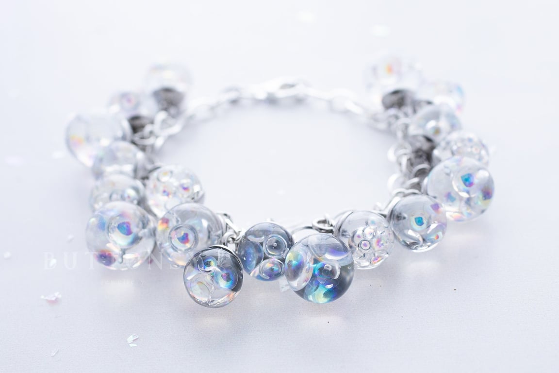 Bubble Charm Bracelet Fairy Charm Bracelet Faerie Bracelet Charm Bracelet Bubble