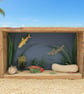 Under the Sea 3D Shadow Box Wall Art Coastal Ocean Decor Sea Core Wooden Wall Ha - Image 6