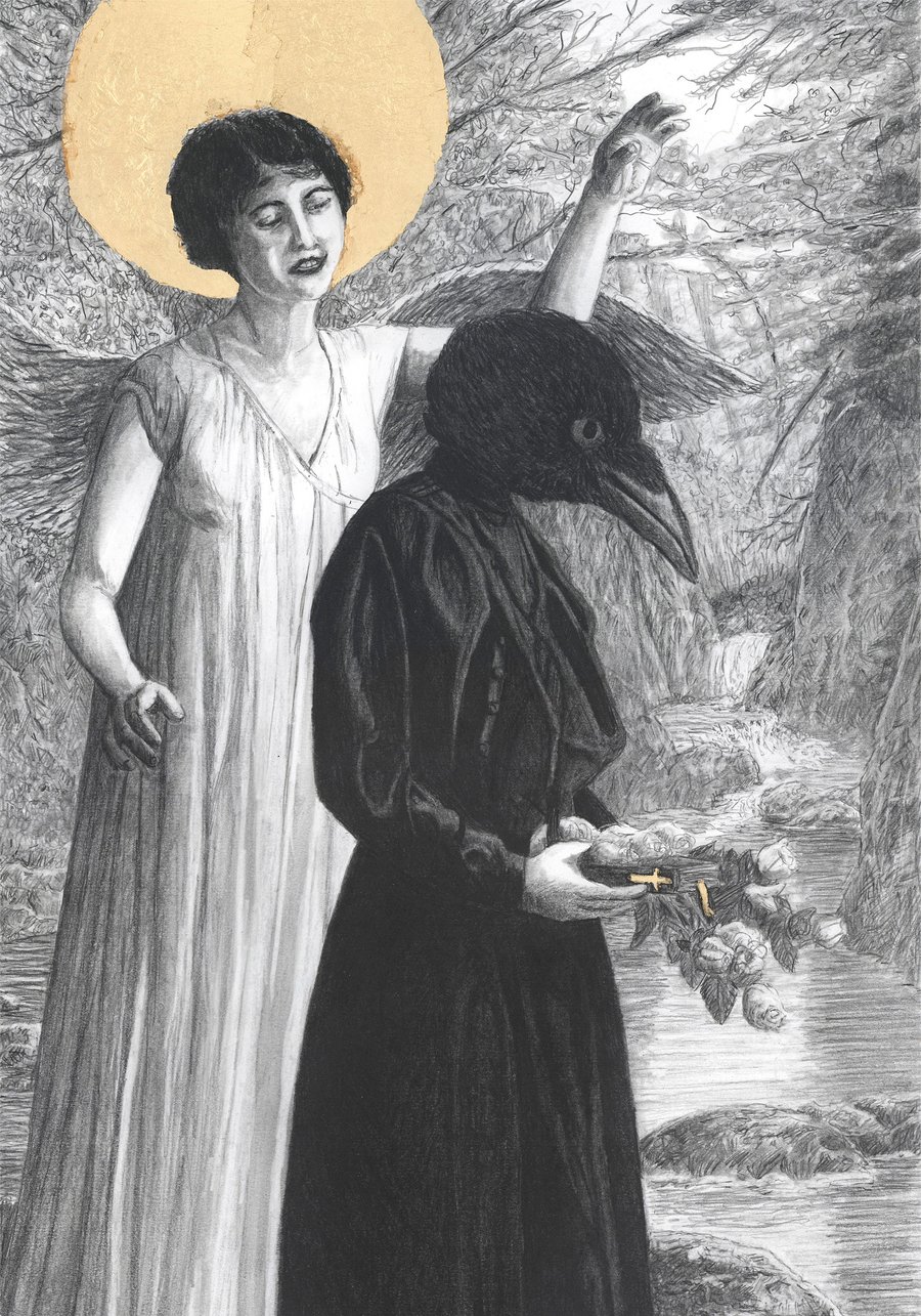 Our Last Days In The Fairy Glen - David W. J. Lloyd - Giclee Art Print - Wales