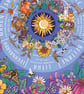 'Nature Wheel of the Year' Illustration Print A4 Unframed  - Image 7
