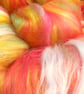 50g Liquorice Torpedo Art Batt for Spinning - Image 2