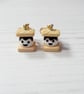 S'mores mini hoop earrings - Image 2