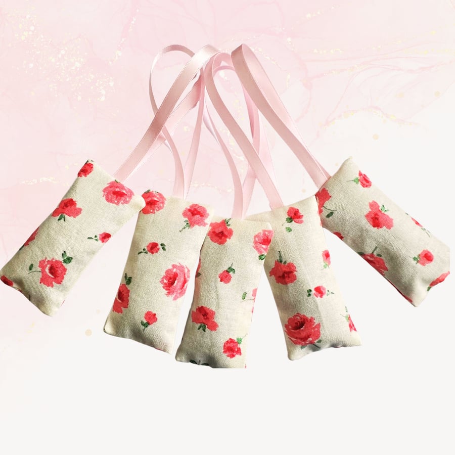 Liberty of London Fabric Lavender bags - Mary Rose
