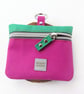 Special Edition Waterproof Dog Treat Bag Pouch in Pink and Green - Image 2