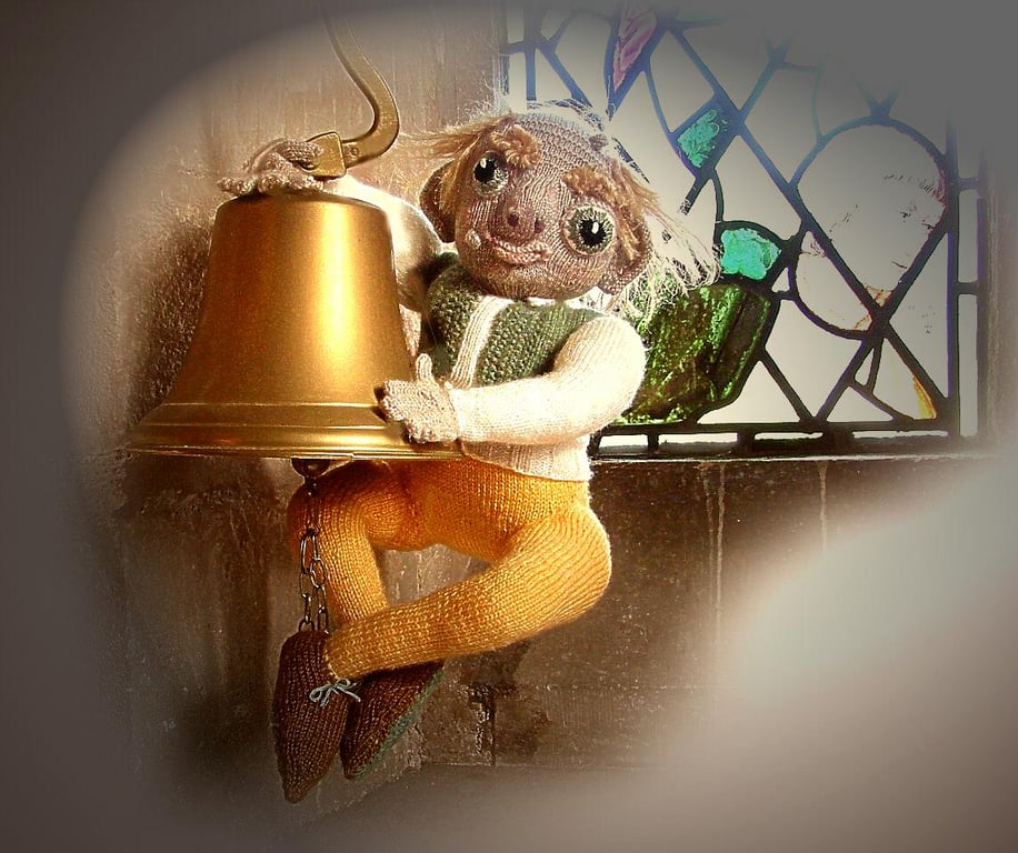 QUASIMODO Toy Knitting Pattern by Georgina Manvell PDF by email