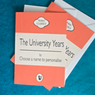 The University Years - Starting Uni Card - New Student - Personalised Card