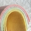 Naturally Dyed Wool Felt Sheets - Pack of 6 Mini Pastels