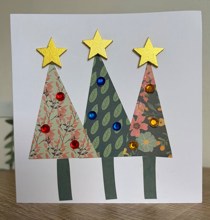 Christmas Trees Card
