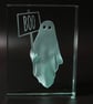 Placard Ghost - deep sandblasted glass block - Image 2