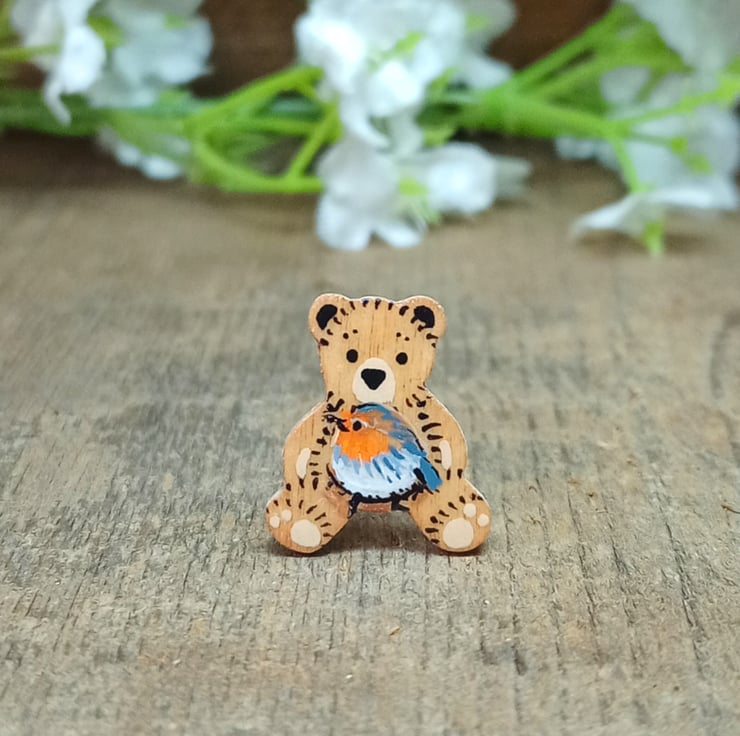 Robin teddy bear on sale