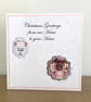 From our House to your House Embossed Christmas Card - Image 2