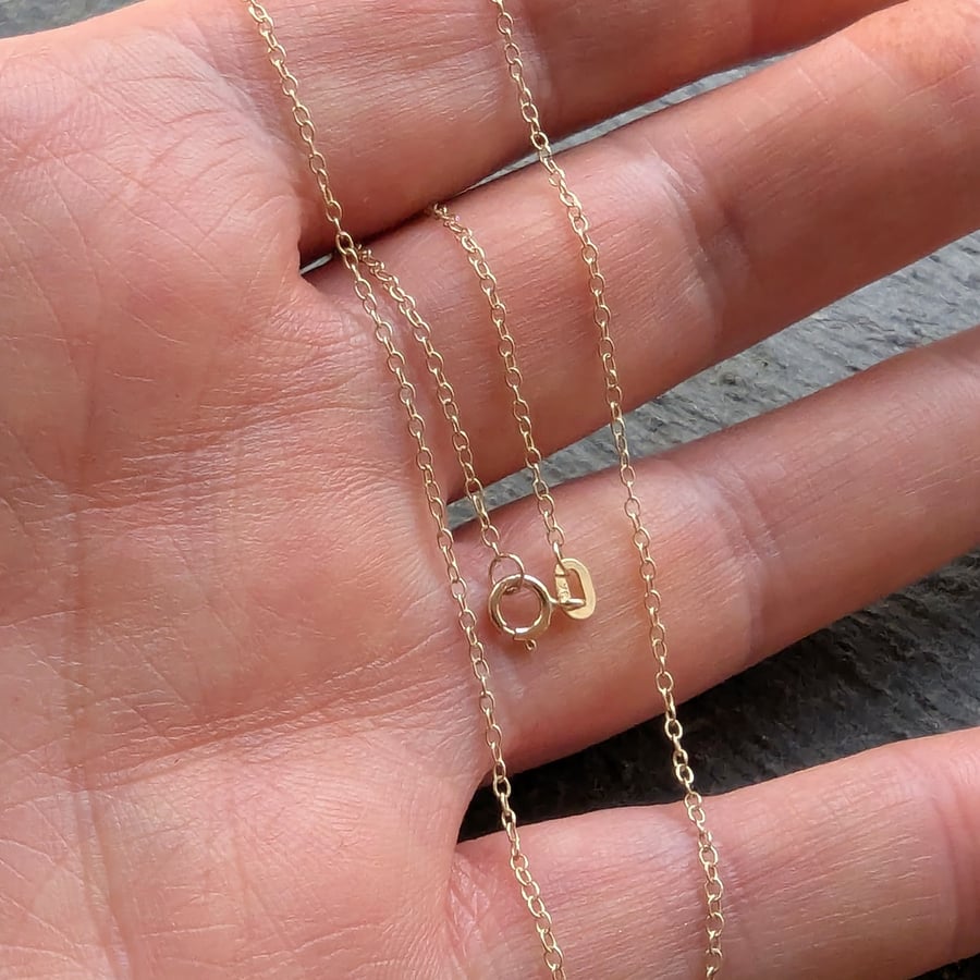 Gold Recycled 9 carat Chain