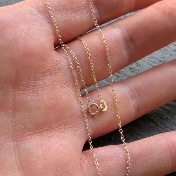 Gold Recycled 9 carat Chain