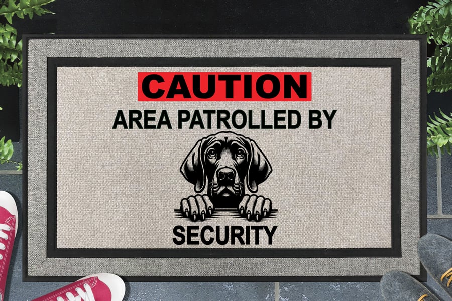 Bracco Italiano Security Door Mat - All Weather Doormat 45x70cm 