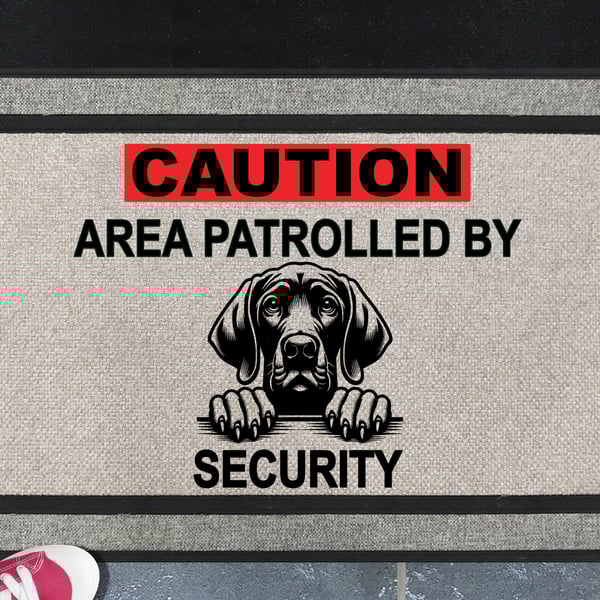 Bracco Italiano Security Door Mat - All Weather Doormat 45x70cm 