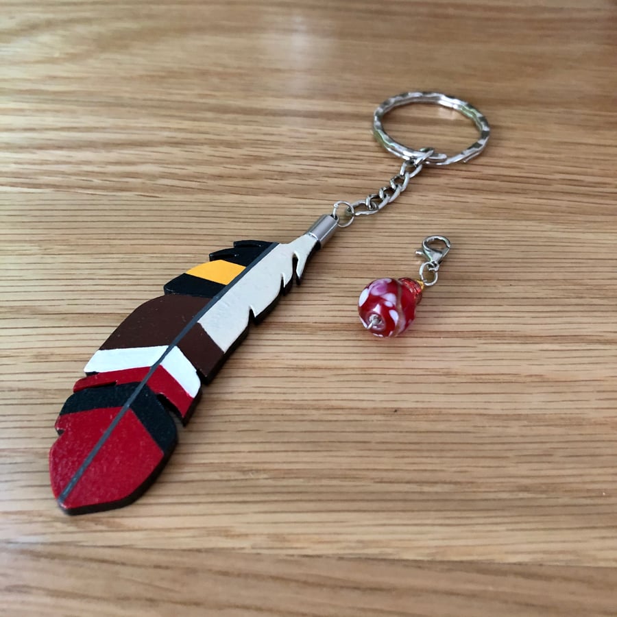 Goldfinch Keyring