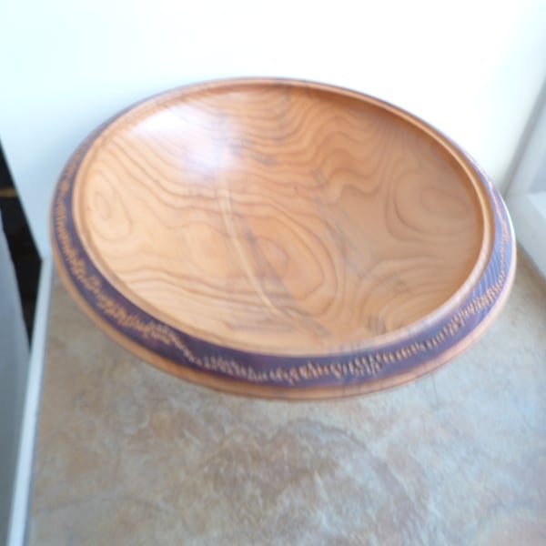 Yew bowl