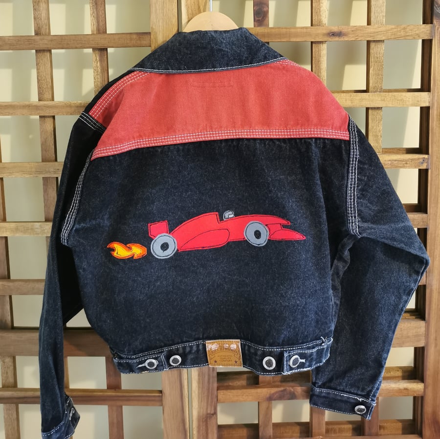 Racing Car Jacket (910 yrs) Folksy