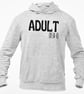 Adult( Ish) Hooded Sweatshirt Funny Adulting Parent Wife Husband Novelty - Image 2