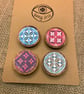 Handmade Wooden Kitchen Magnets  - Image 1