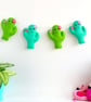 Make Your Own Felt tropical Cactus Garland. Sewing kit.