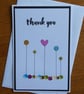 Thank You Card - Bright Sequins - Image 1