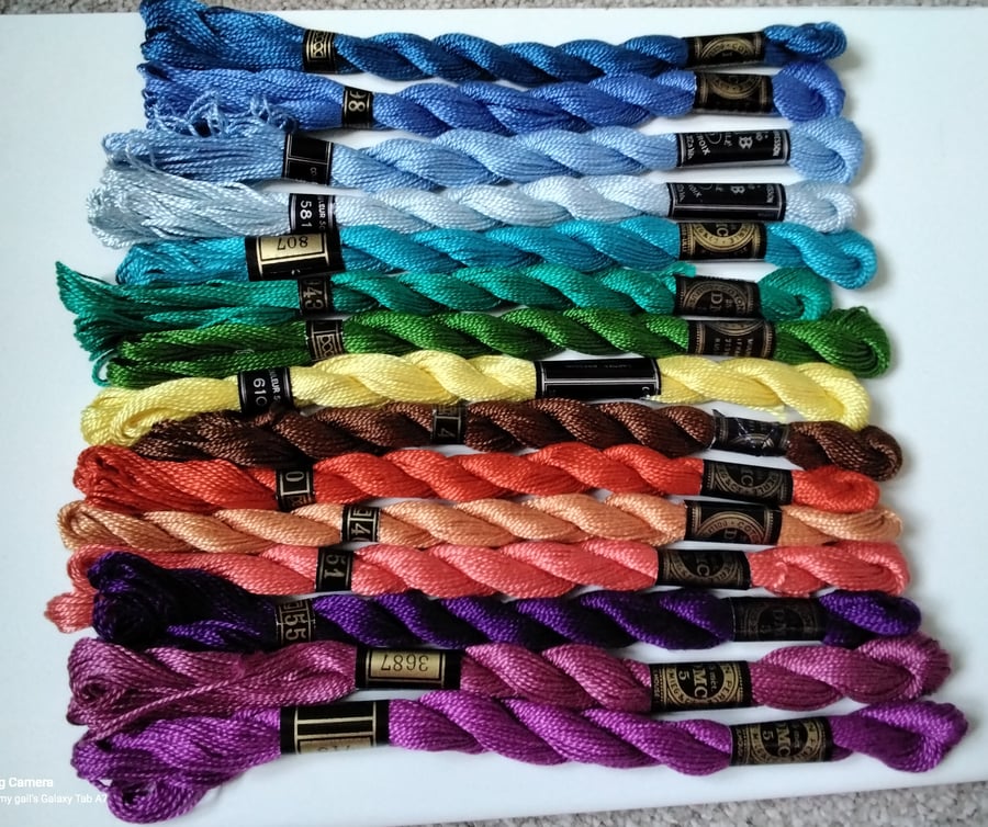 Assorted Pack Emproidery-Tapestry Threads Gauge 05