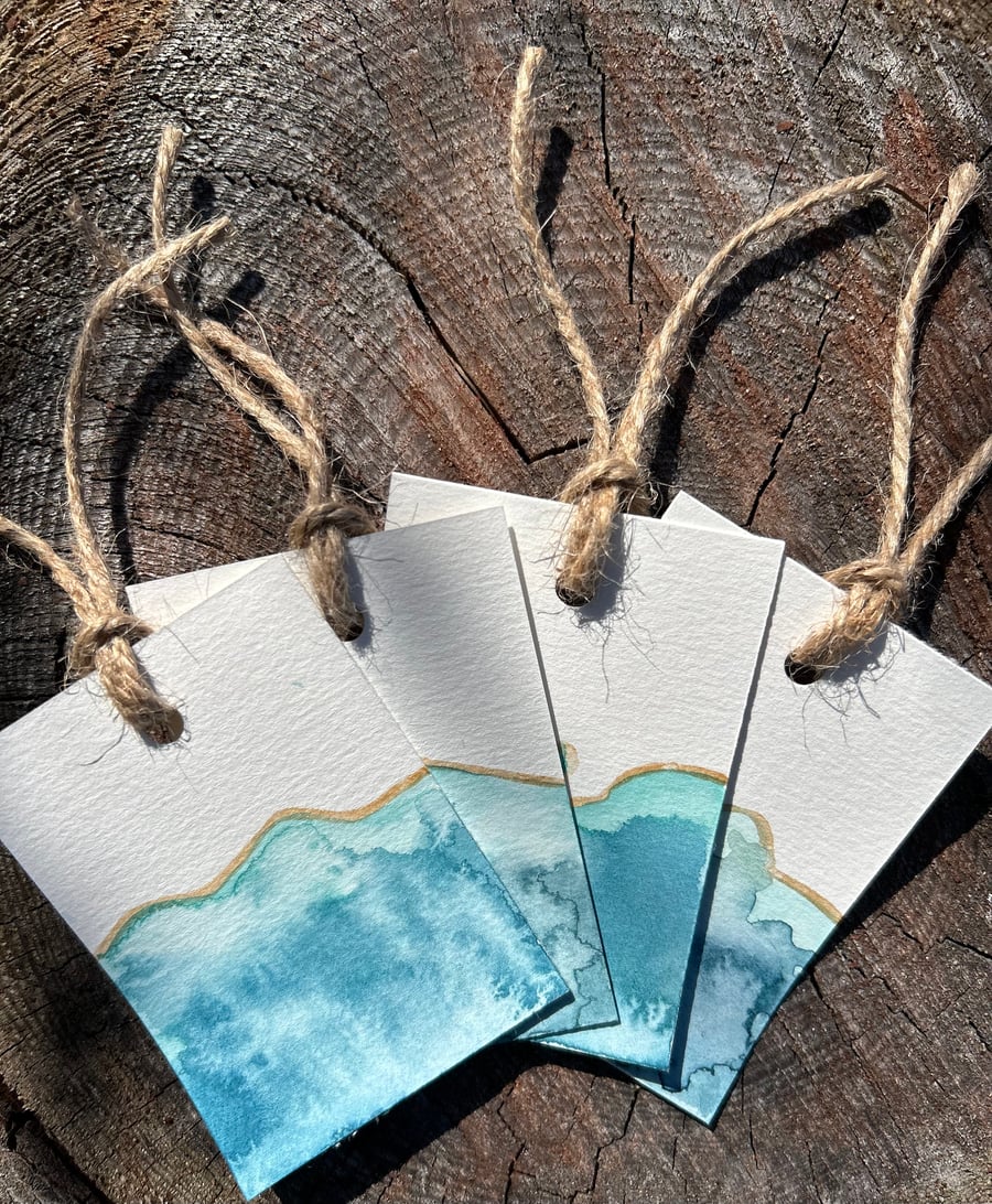 Gift tags - Hand Painted Watercolour Gift Tags