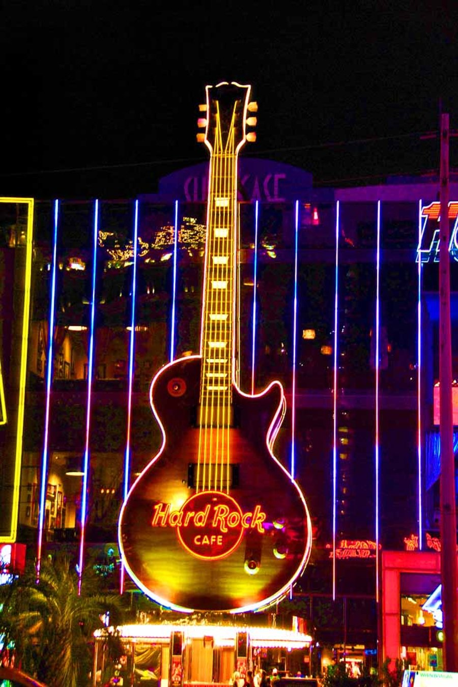 Hard Rock Cafe Guitar Las Vegas United States of America 12"x18" Print